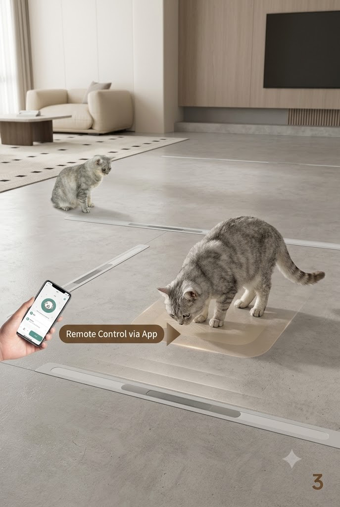 Tuya Smart 4L Automatic Pet Feeder - Wi-Fi App Control Cat Food Dispenser with Anti-Clog Design & Dual Power